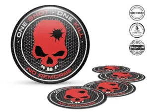 Resin Domed Stickers Velocity Core X